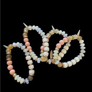 Plunder Kiss Me Bracelet Stack